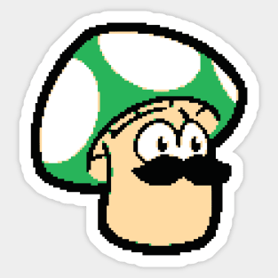 ShroomDood (Pixel/Green) Sticker